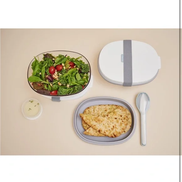 NWT Anthropologie MePal Salad Box, Nordic green, bento, meal prep container - Picture 12 of 13